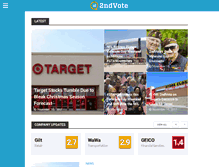 Tablet Screenshot of 2ndvote.com